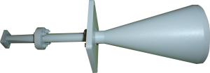 China N/SMA VSWR2.2 10dB Circular Polarization Horn Antenna on sale