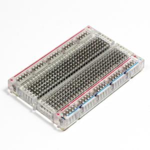 Quality Experimentation Transparent Breadboard , Simple Electronic Breadboard Projects for sale