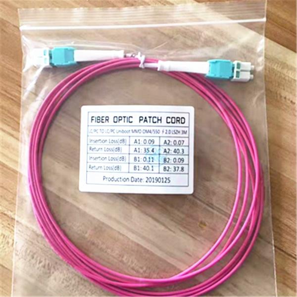 Buy Different Size MPO Patch Panel  , Duplex LC Fiber Optic Cable With Push Pull Tab at wholesale prices