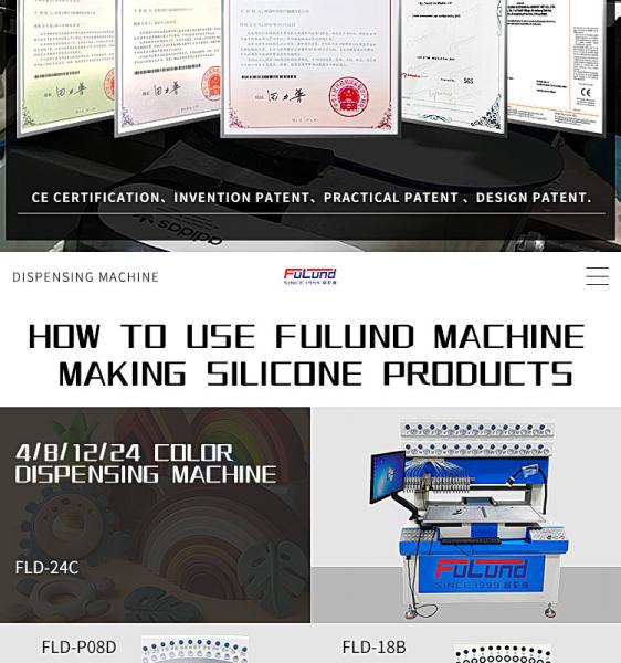 silicone trademark machine