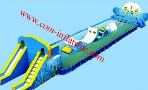 Quality inflatable pool obstacle ，inflatable water obstacle course ， inflatable floating obstacle for sale