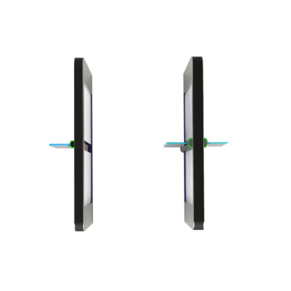 0.3s Screwless Speed Turnstile Gate 600mm 900mm Lane With Servo Motor