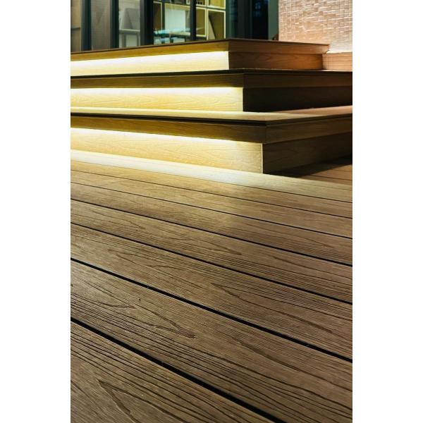 composite Co-Extrusion WPC Decking Carton Packaging High Aesthetics