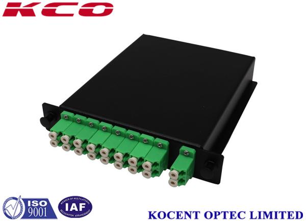 Buy 2*16 LGX Box Fiber Optical Splitter LC/APC Connector 2 Way Input 16 Way Output at wholesale prices