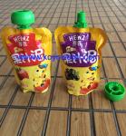 doypack bag with cap/doypack filling machine/standing pouch with straw/straw bag