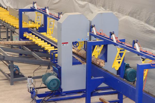Lumber Industrial Sawmill Equipment 350mm Log Milling Machine