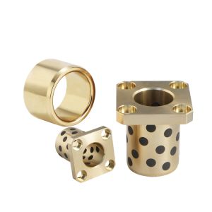 Buy cheap Bronze Cylindrical Self Lubricating Bushing for Construction from wholesalers