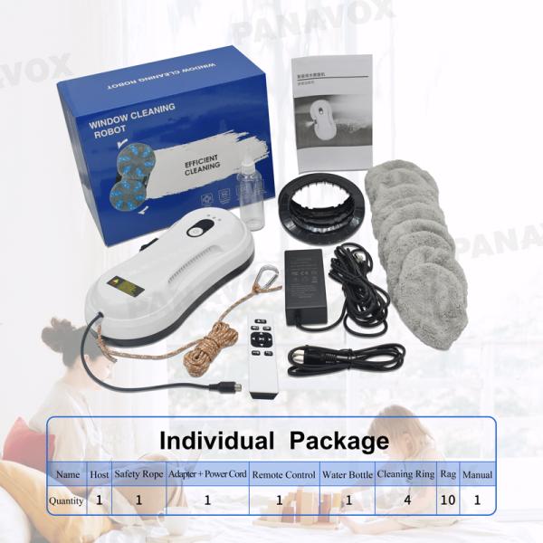 Outdoor Window Cleaner Robot 65dB 3mins/M2 Window Cleaning Robot For High Rise Buildings