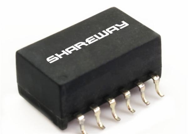 Buy SMD Ethernet Magnetic Transformers , 23Z356SMFNL Discrete Telecom Isolation Transformer at wholesale prices