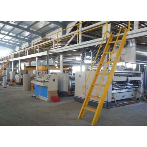 Durable Corrugated Board Production Line With Quality Control Monitoring 120m/min