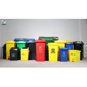 big size plastic dustbin garbage container recycle bin with 2 wheels recycling