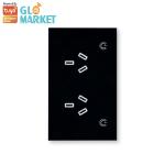 Glomarket Tuya Au Smart Wifi Socket Timer Wireless Power Plug Socket With 2 Usb