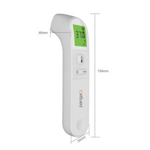 Quality Baby Rohs Infrared Forehead Thermometer 3~5cm Test Distance 9 Sets Of Memory for sale