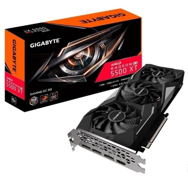 Buy GDDR6 1408 Gigabyte Radeon RX 5500 XT OC 8G 14000MHz 128 Bit at wholesale prices