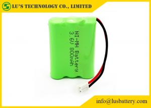 Quality Long Service Life 3.6 V NIMH Battery Pack 3.6 Volt 800mah Phone Battery for sale