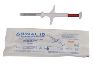 Quality 2.12*12mm Pet ID Microchip , Cat Tracker Microchip For Pet Identification Tracking Injectable Transponders for sale