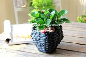 China wicker basket manufacturer wicker garden basket willow plant baskets on sale