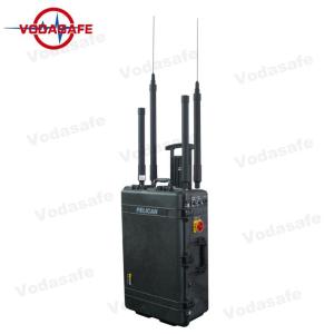 Quality 43dBm Each Band Mobile Phone Signal Jammer Moisture Proof For Drones Signal Blocking for sale