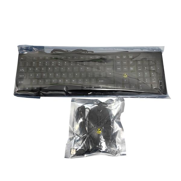 Buy Black Cleanroom ESD Antistatic Wired Mouse Keyboard Set at wholesale prices