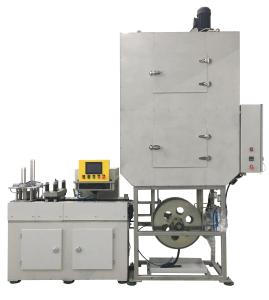 Quality Curling Compound Lining Machine For Rectangular Square Can Lid for sale