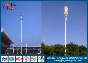 China Customizable Broadcast Transmission Antenna Poles Towers Monopole Tower on sale