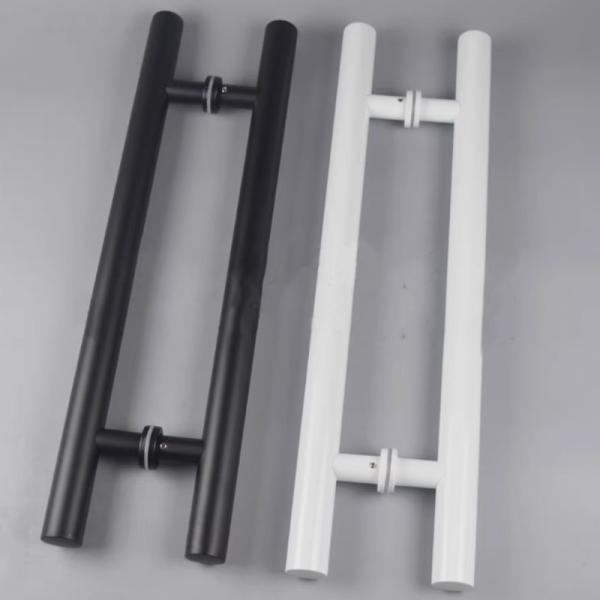 SUS304 Waterproof Shower Glass Door Handle High Security Shower Door Pull Handle
