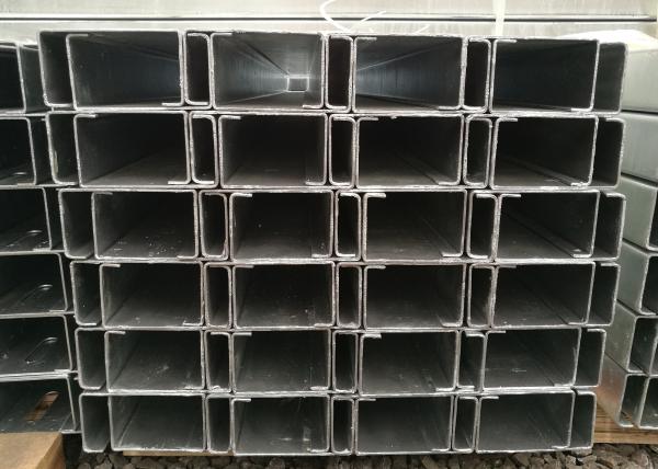 Galvanized Solar Panel Mounting Structure , C Profile Solar Module Mounting