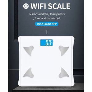 Quality 396LB Rectangle Shape WiFi Smart Body Analyser Scale for sale