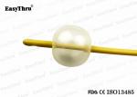 Silicone Coated Disposable Urinary Catheter 100% Medical Grade For Adult Fr12 To