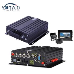 Quality H.265 4CH HD Vehicle Mobile DVR 1080P AI Car Recorder With Alarm Input Pulse Speed Input for sale