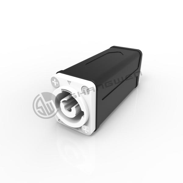 Polyamide Shell Locking 3 Pole Adapter Male Power Connector Perfect for Industrial Electronics Applications