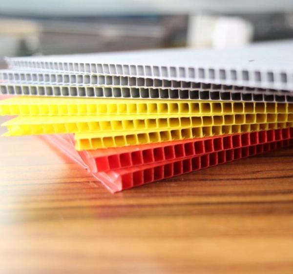 Buy Customized PP CORRUGATED SHEET polypropylene PP plate sheet / pp hollow board professional supplier custom size and colo at wholesale prices