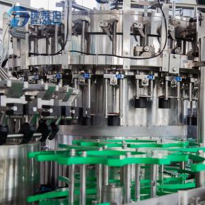 Auto Glass Milk Bottle Filling Machine Vertical Filling Machine For Beverage / Mineral Water