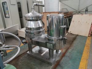 China Disk Type Vegetable Oil Separator , OEM Centrifugal Oil Water Separator on sale