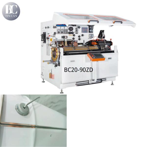 Buy Frequency Control System Empty Tin Can Welding Machine Fully Automated 0.25-0.42mm Thickness at wholesale prices