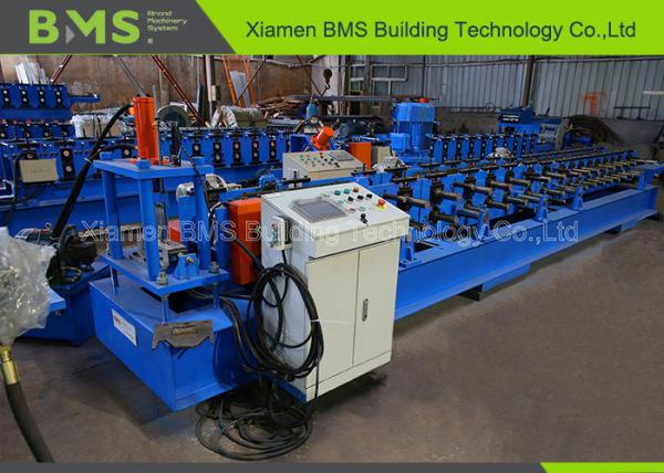 Buy C Shelf Beam Racking Roll Forming Machine With PLC Cabinet Passed CE And ISO9001 at wholesale prices