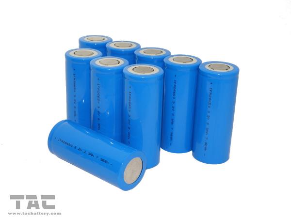 Buy Power Type LiFePo4 IFR26650 2300mAh 3.2V For Power Tool 10C Discharge Current at wholesale prices