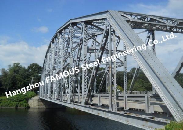 Buy Multi Span Single Lane Steel Box Girder Bailey Bridges Structural Formwork Truss Construction at wholesale prices