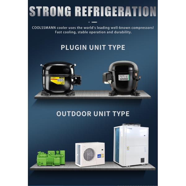 Drink Display Multideck Open Chiller With Night Curtain Showcase Refrigerator