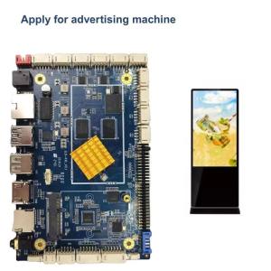 Multi Protocol Android Motherboard DC12V3A RK3566 SBC With RS232/TTL Industrial Serial Control