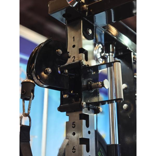 Complete Strength Training System: Power Cage, Squat Rack, and Multi-Functional Smith Machine