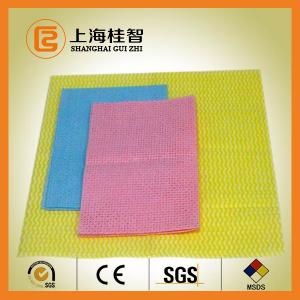 Quality 100% Rayon Nonwoven Fabric Spun Laced Material for Baby Wipes , Healthcare for sale