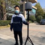 IP66 TDOA Drone Detector Up to 5 km Detection Distance for Pilot Positioning and