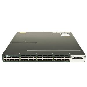 Quality Multi Layer POE Network Switch WS-C3560X-48P-E LACP / POE / QoS Function for sale