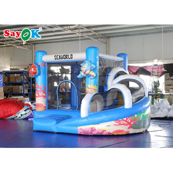 Giant Inflatable PVC Air Bouncer Slide Animals Combo Open 2 Years Warranty