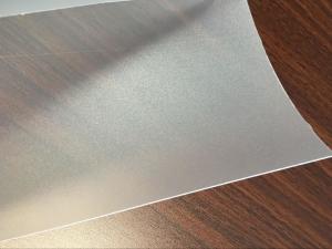 China Thin White Translucent Plastic Sheet , Matte Pvc Flat Sheet 1500mm Max Width on sale
