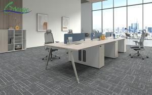 Quality Productive Work Environment Open Space Office Workstation with 2 Shelves and 2 Drawers for sale