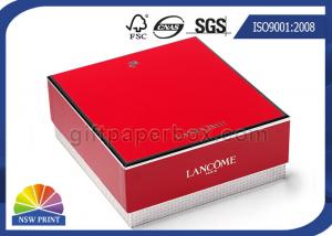 China Two Piece Rigid Gift Box Packaging , Full Color Printing Square Paper Rigid box on sale