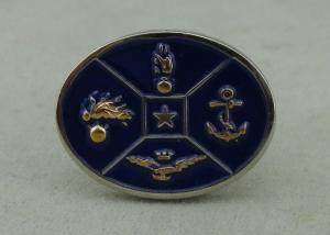 Quality 3D Double Plating Custom Tie Bars Cufflink 20 mm With Soft Enamel for sale