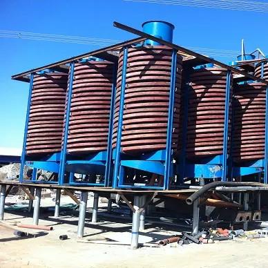 Buy Copper Mining Laboratory Spiral Classifier Machine For Dewatering Desliming at wholesale prices